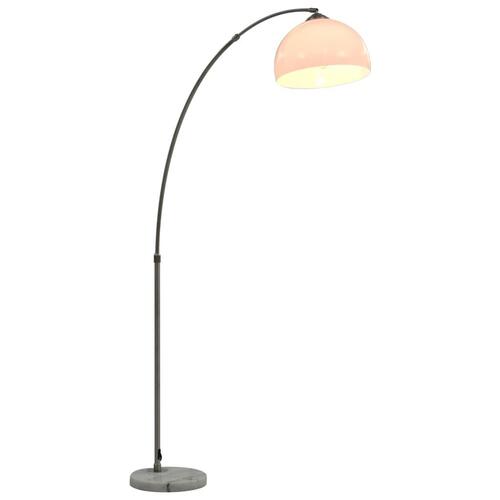 Buet lampe 60 W E27 200 cm sølvfarvet