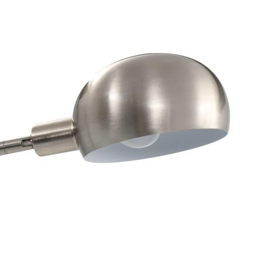 Standerlampe 200 cm 5 x E14 sølvfarvet