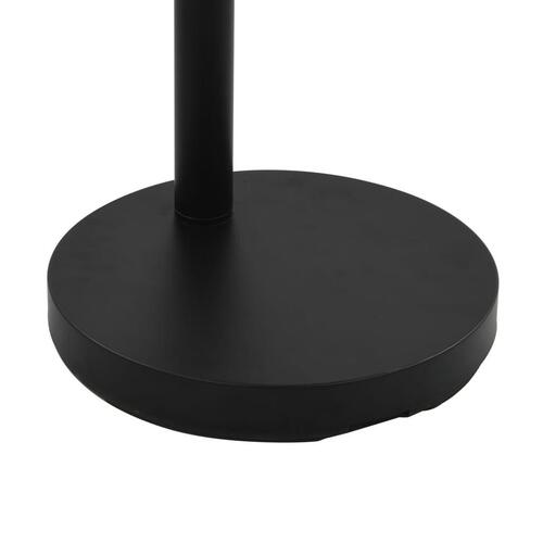 Standerlampe 200 cm 5 x E14 sort og guld