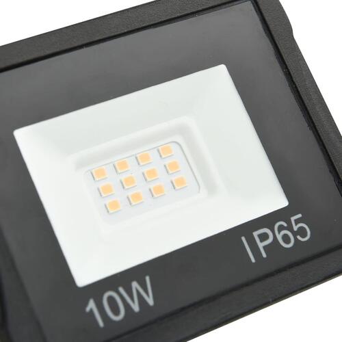 LED-projektør 10 W varm hvid