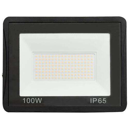 LED-projektør 100 W varm hvid