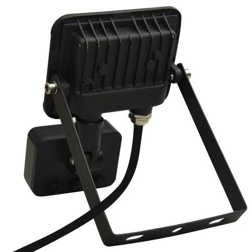 LED-projektør med sensor 10 W varm hvid