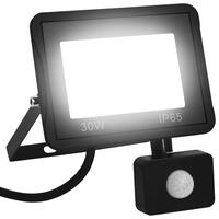 LED-projektør med sensor 30 W kold hvid