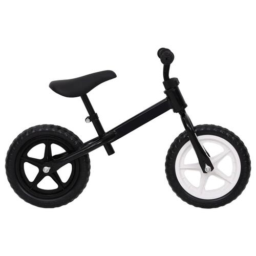 Løbecykel 9,5" hjul sort