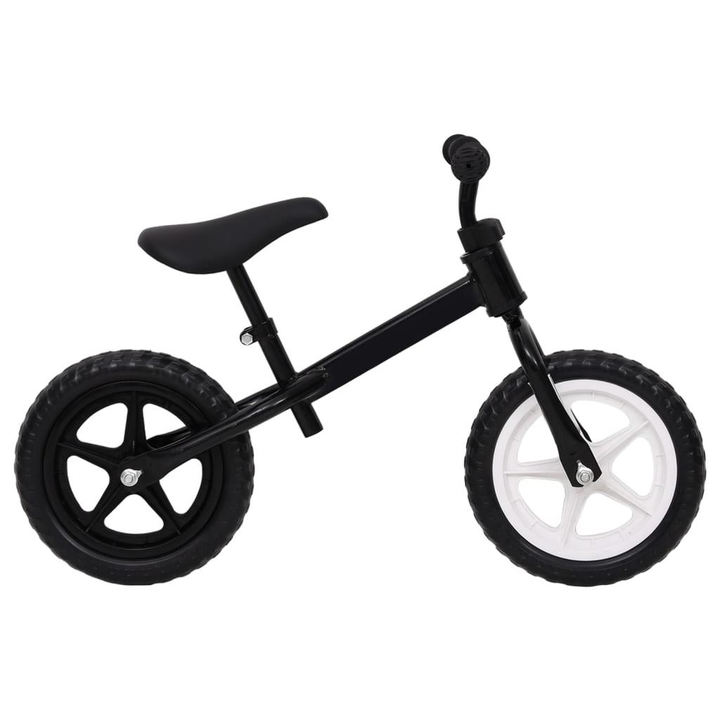 Løbecykel 9,5" hjul sort