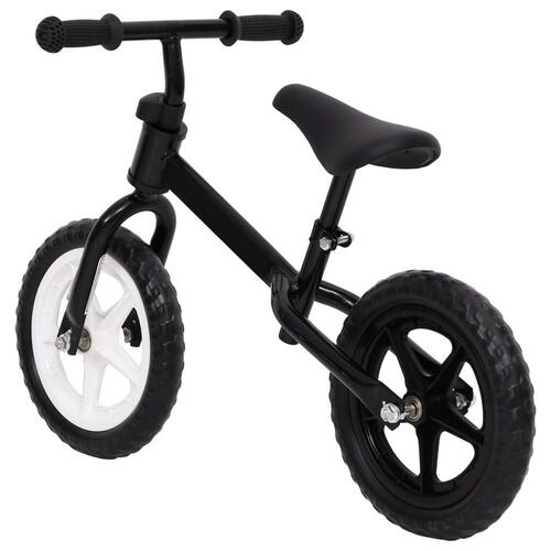 Løbecykel 9,5" hjul sort