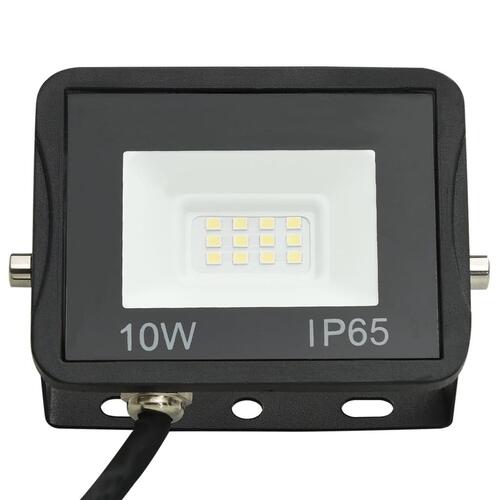 LED-projektører 2 stk. 10 W koldt hvidt lys