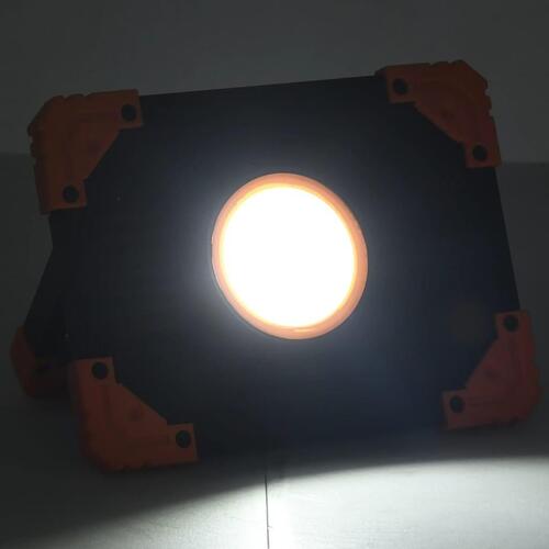 Transportabel LED-projektør 10 W ABS kold hvid