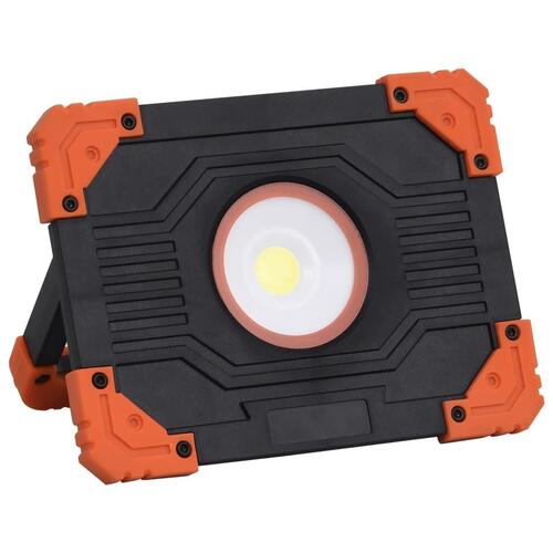 Transportabel LED-projektør 10 W ABS kold hvid