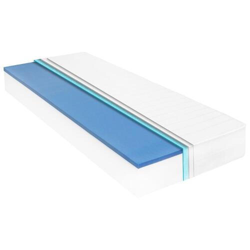Daybed med madras 90x200 cm massivt fyrretræ gyldenbrun