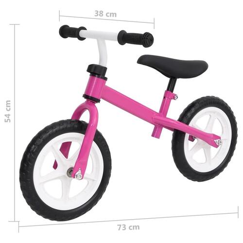 Løbecykel 9,5" hjul pink