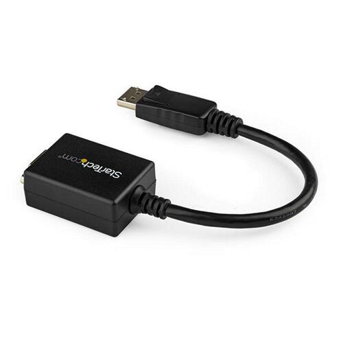 DisplayPort til VGA-adapter Startech DP2VGA2 Sort