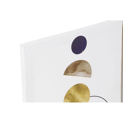 Maleri Abstrakt (30 x 1.8 x 40 cm) (4 stk)