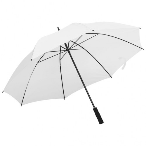 Golfparaply 130 cm - hvid, vandafvisende 190T