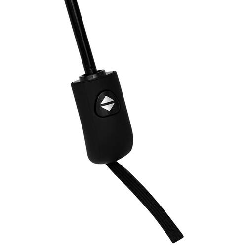 Paraply 95 cm automatisk åbning og lukning sort