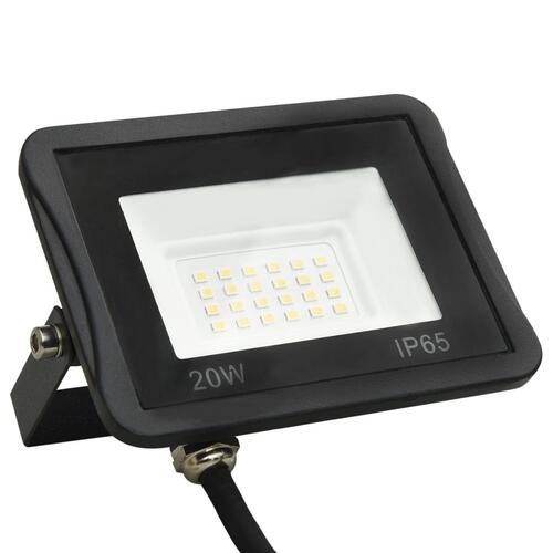 LED-projektører 2 stk. 20 W koldt hvidt lys
