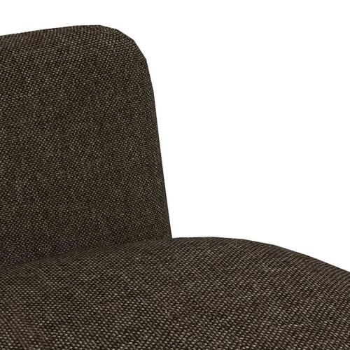 Spisebordsstole 2 stk. stof brun