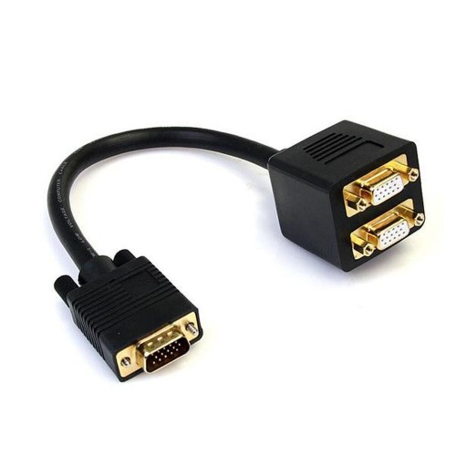 VGA splitter-kabel Startech 30 cm - 1x han til 2x hun
