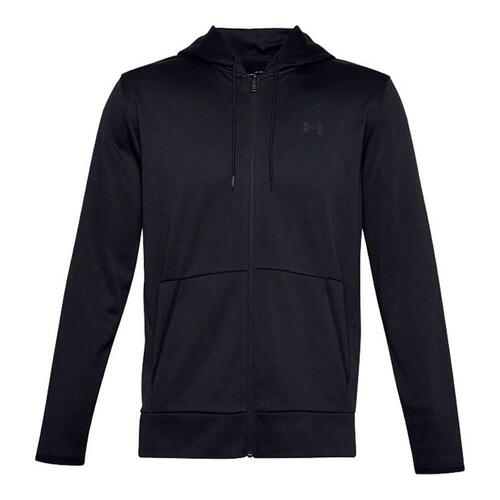 Sportsjakke til Mænd Under Armour Fleece ad Sort L