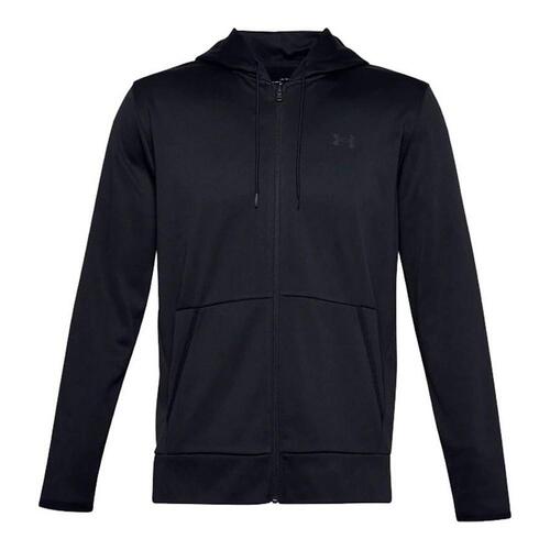 Sportsjakke til Mænd Under Armour Fleece ad Sort M