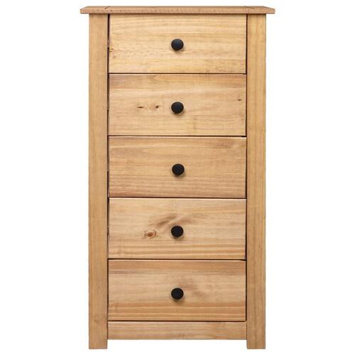 Skænk Panama-serien 46x40x89 cm massivt fyrretræ