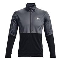 Sportsjakke til Mænd Under Armour Pique Lysegrå M