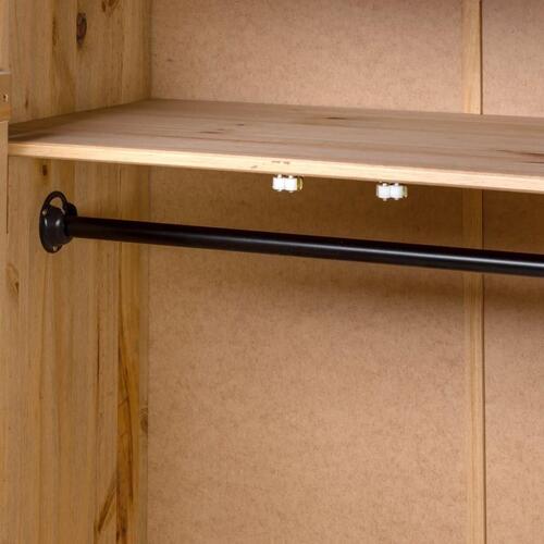 Klædeskab Panama-serien 80x50x171,5 cm massivt fyrretræ