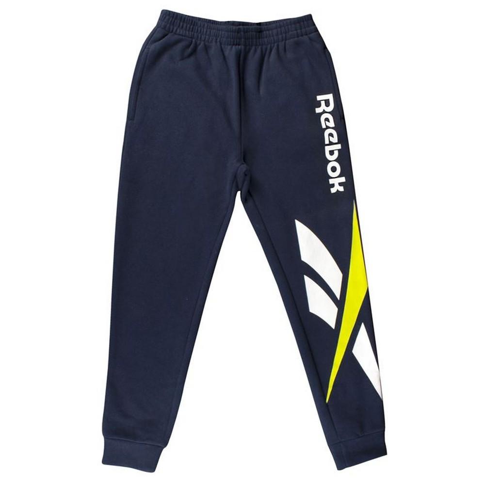 Lange sportsbukser Reebok Big Intl Mænd Marineblå S