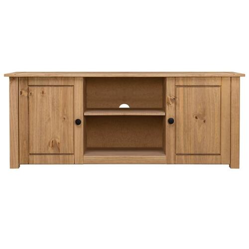 Tv-bord Panama-serien 120x40x50 cm massivt fyrretræ