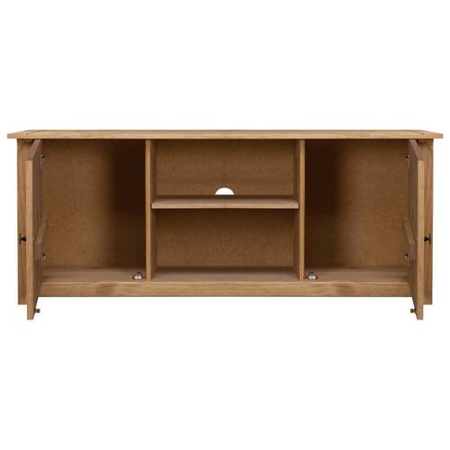 Tv-bord Panama-serien 120x40x50 cm massivt fyrretræ