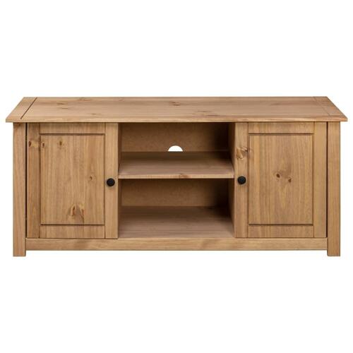 Tv-bord Panama-serien 120x40x50 cm massivt fyrretræ