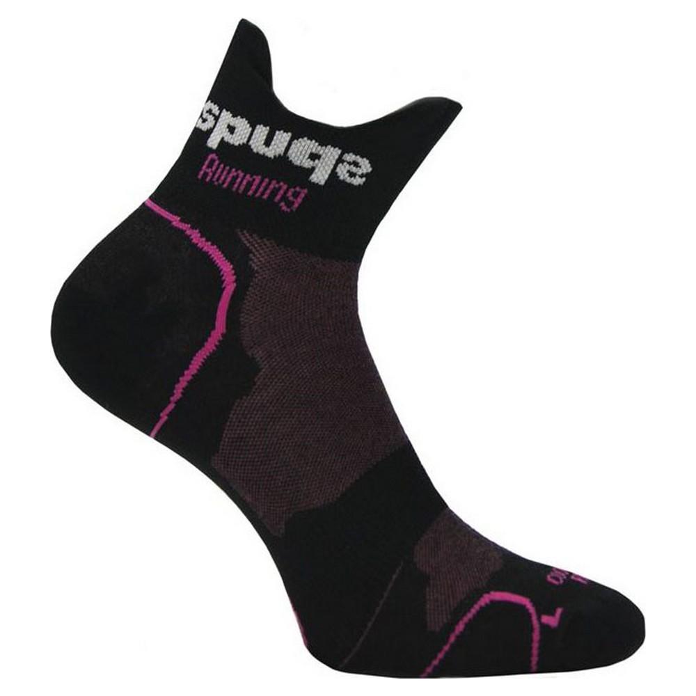 Sportsstrømper Spuqs Coolmax Speed Sort Pink 43-45