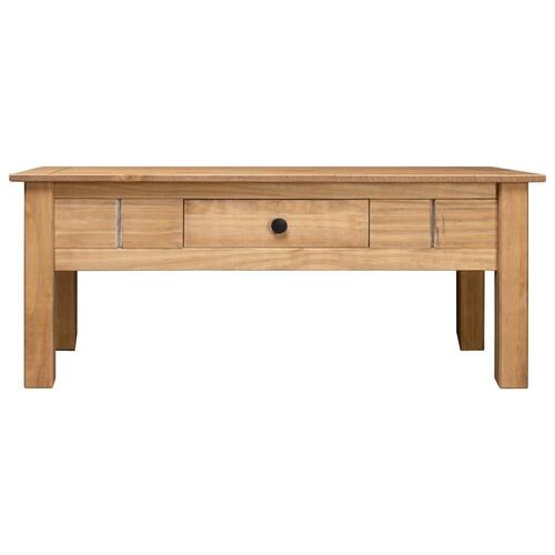 Sofabord 100x60x45 cm massivt fyrretræ Panama