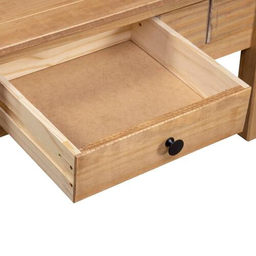 Sofabord 100x60x45 cm massivt fyrretræ Panama