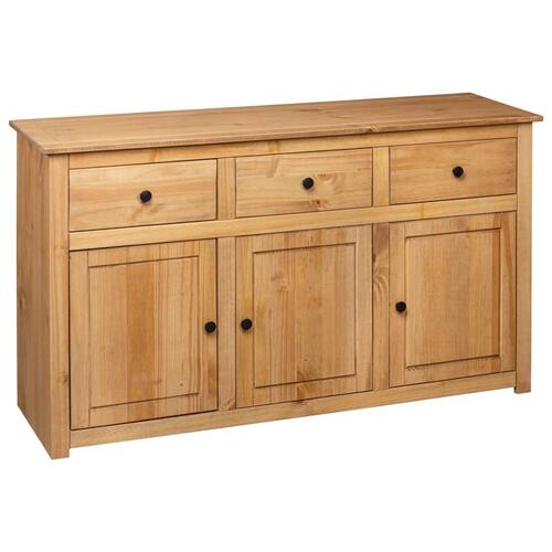 Skænk Panama-serien 135x40x80 cm massivt fyrretræ