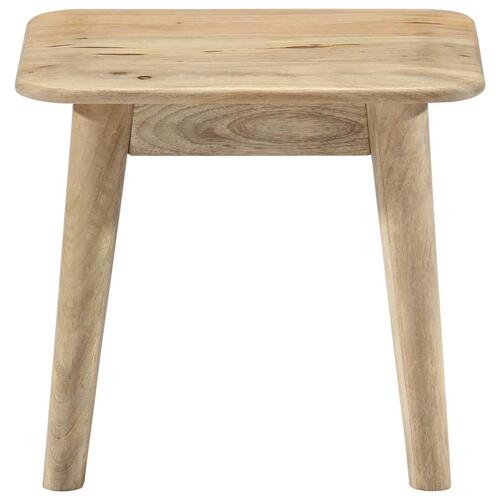 Sofabord 45 x 45 x 40 cm massivt mangotræ