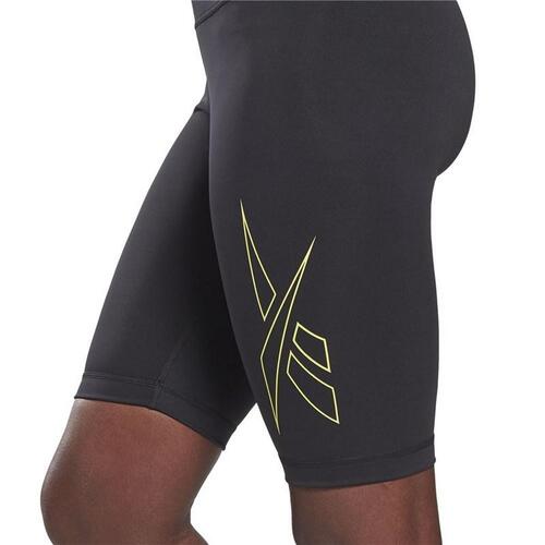 Sport leggings til kvinder Reebok Les Mills Cykling Sort M