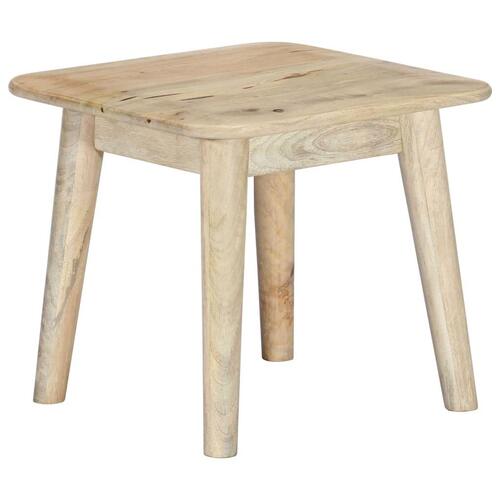 Sofabord 45 x 45 x 40 cm massivt mangotræ