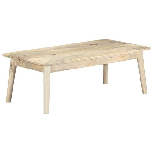 Sofabord 115 x 60 x 40 cm massivt mangotræ