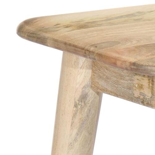 Bænk 160 cm massivt mangotræ