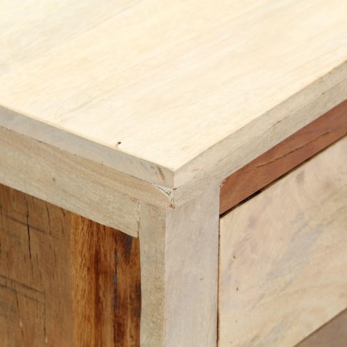 Sideskab 60x30x75 cm massivt genbrugstræ
