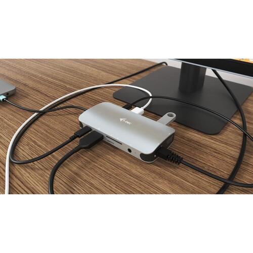 Docking-station i-Tec C31NANODOCKVGAPD Sølv