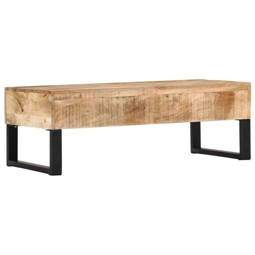 Sofabord 110 x 50 x 38 cm massivt mangotræ