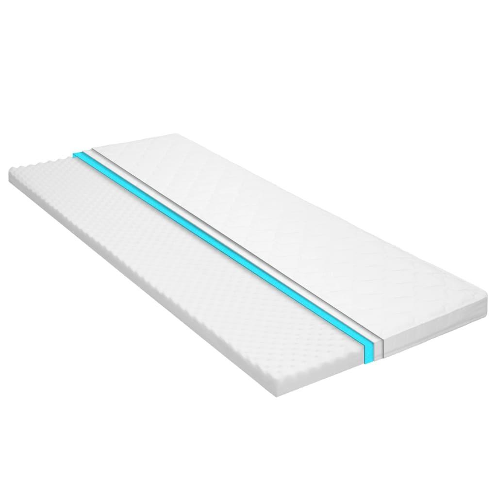 Topmadras 90 x 200 cm koldskum æggebakke 6 cm