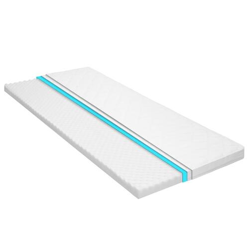 Topmadras 120 x 200 cm koldskum æggebakke 6 cm
