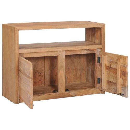 Skænk 80x30x60 cm massivt teaktræ