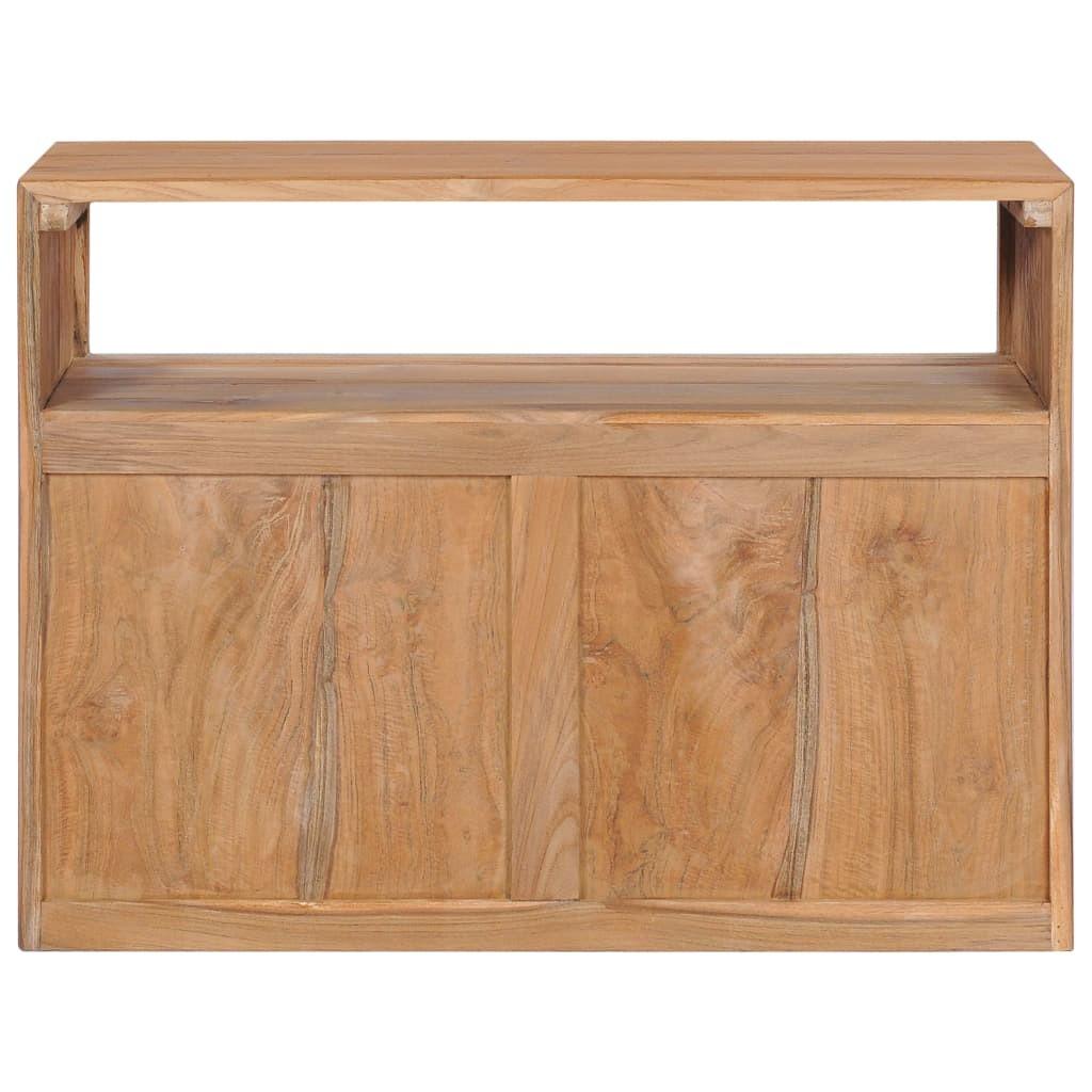 Skænk 80x30x60 cm massivt teaktræ