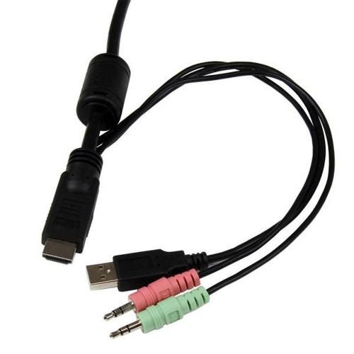 StarTech KVM-kontakt SV211HDUA - 2-port HDMI USB med lyd