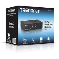 KVM-kontakt Trendnet TK-222DVK