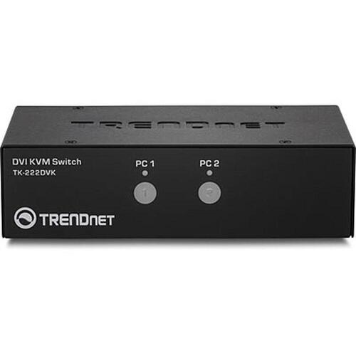 KVM-kontakt Trendnet TK-222DVK